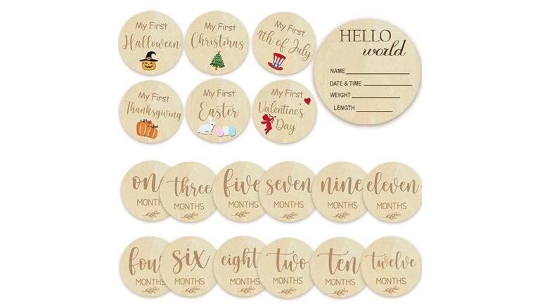 milestone cards for infants