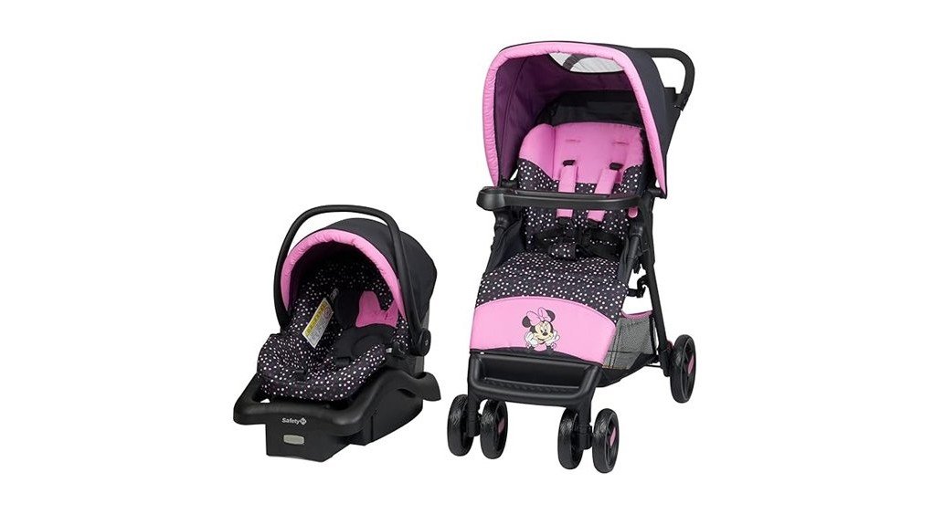minnie mouse travel system review