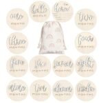 monthly milestone card set