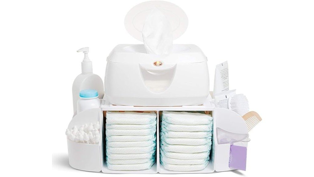 munchkin diaper change organizer
