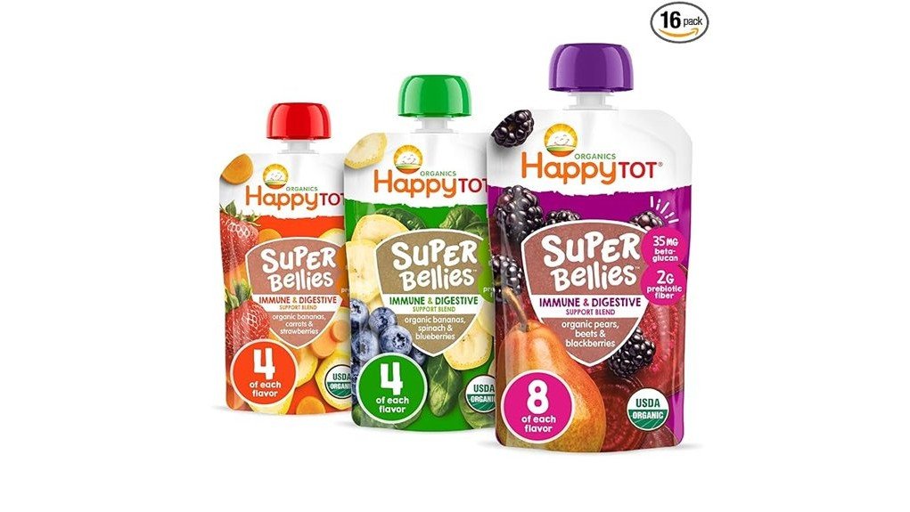 nutritious baby food pouches