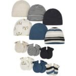 onesies cap and mitten set