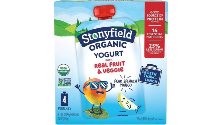 organic kids yogurt pouches