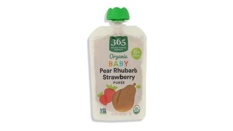 organic pear strawberry blend