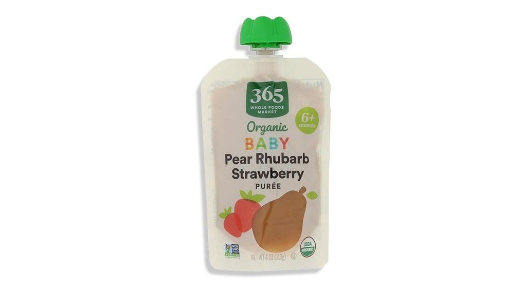 organic pear strawberry blend