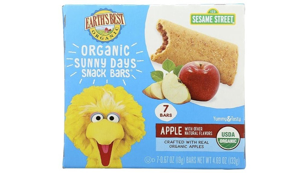 organic snack bars review