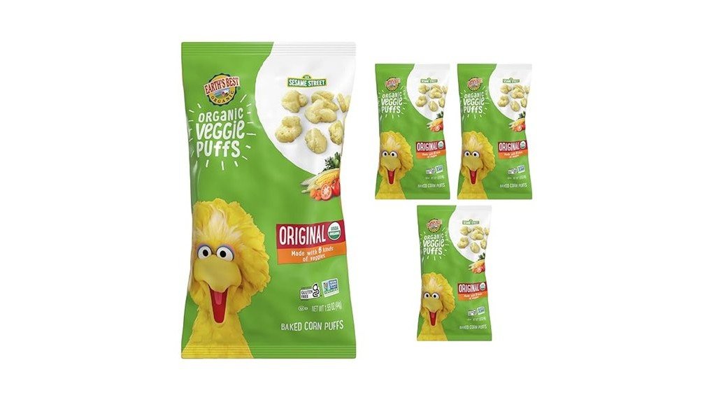 organic veggie snack review