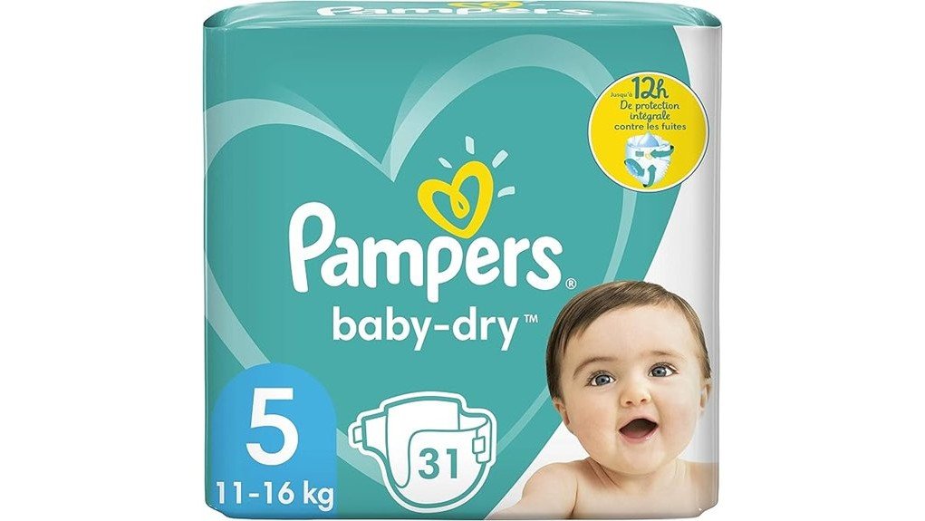 pampers baby dry size 5