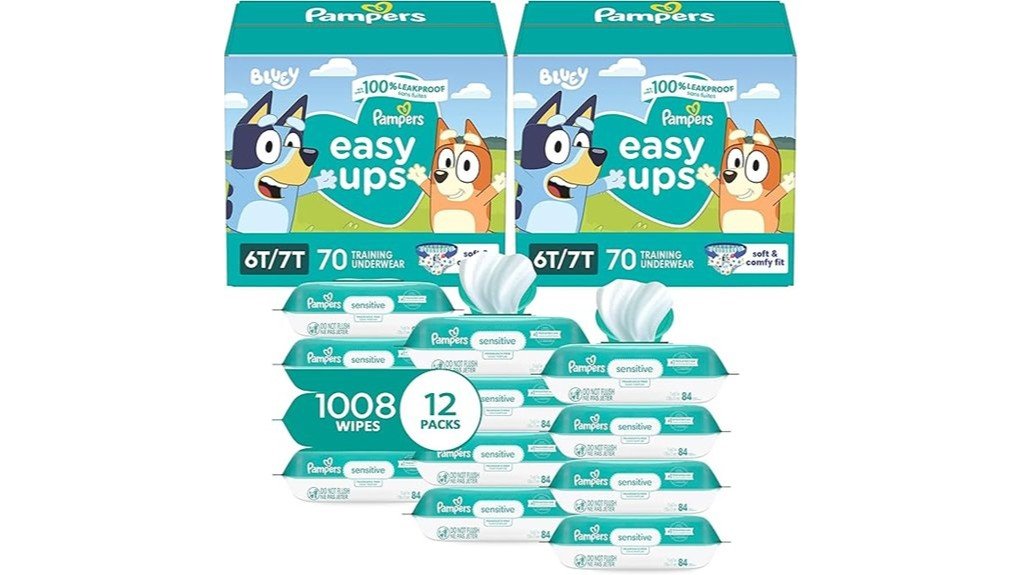 pampers easy ups effectiveness reviewed