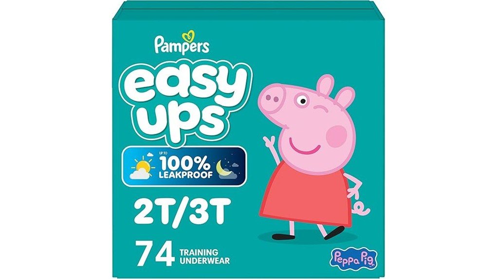 pampers easy ups evaluation