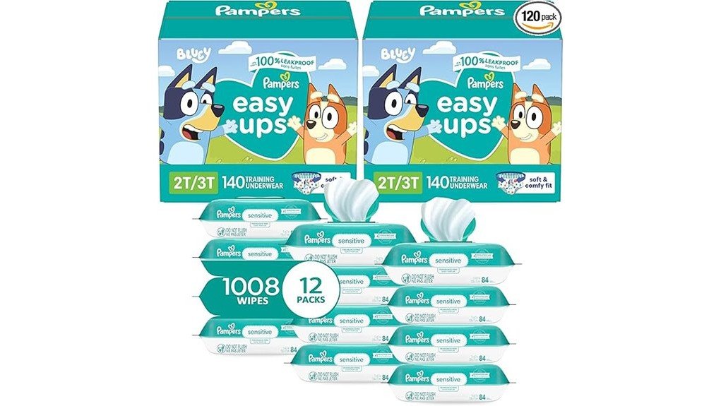 pampers easy ups evaluation