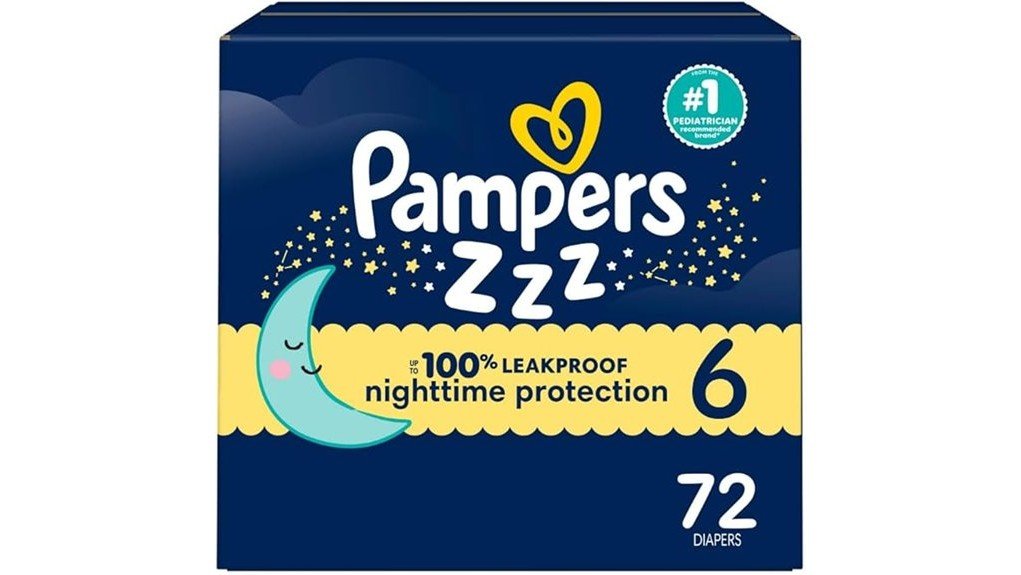 pampers overnight diapers review