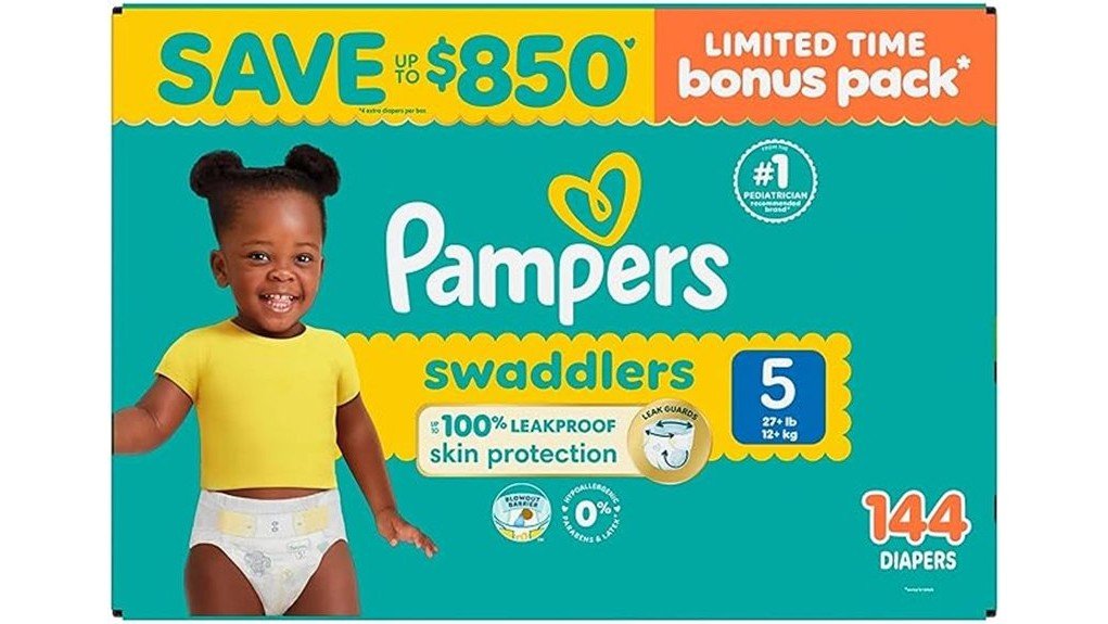 pampers size 5 review