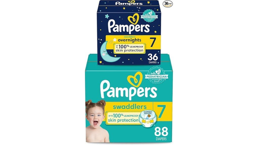pampers size 7 diapers review