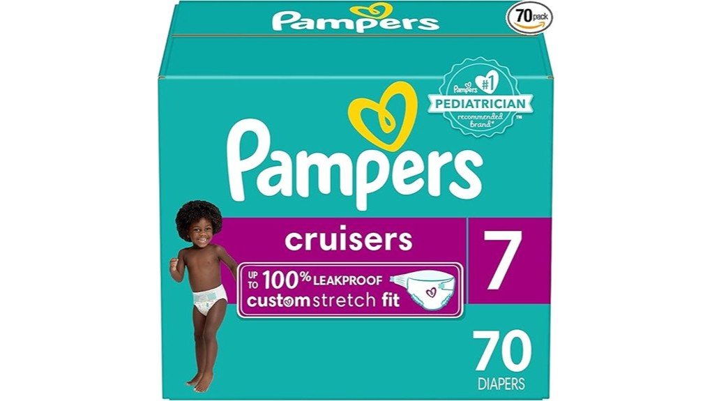 pampers size 7 performance
