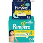 pampers swaddlers size 4