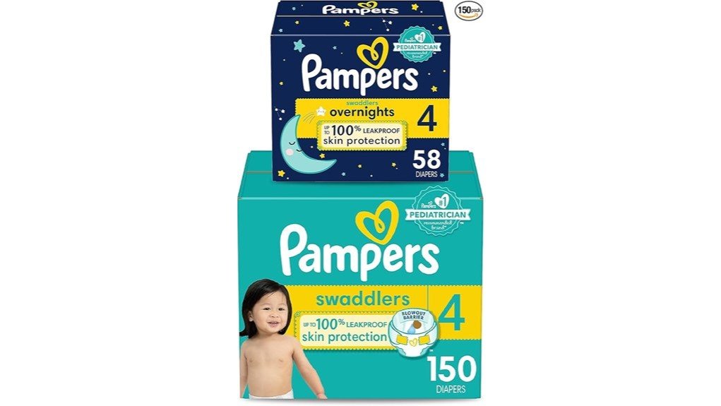 pampers swaddlers size 4