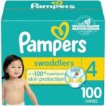 pampers swaddlers size 4
