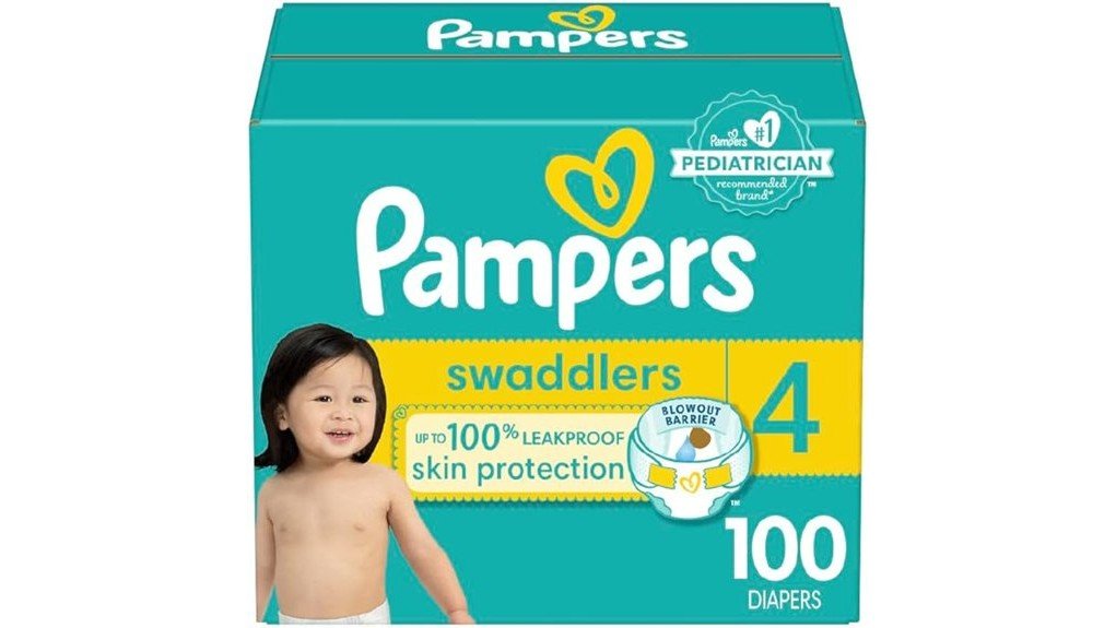 pampers swaddlers size 4