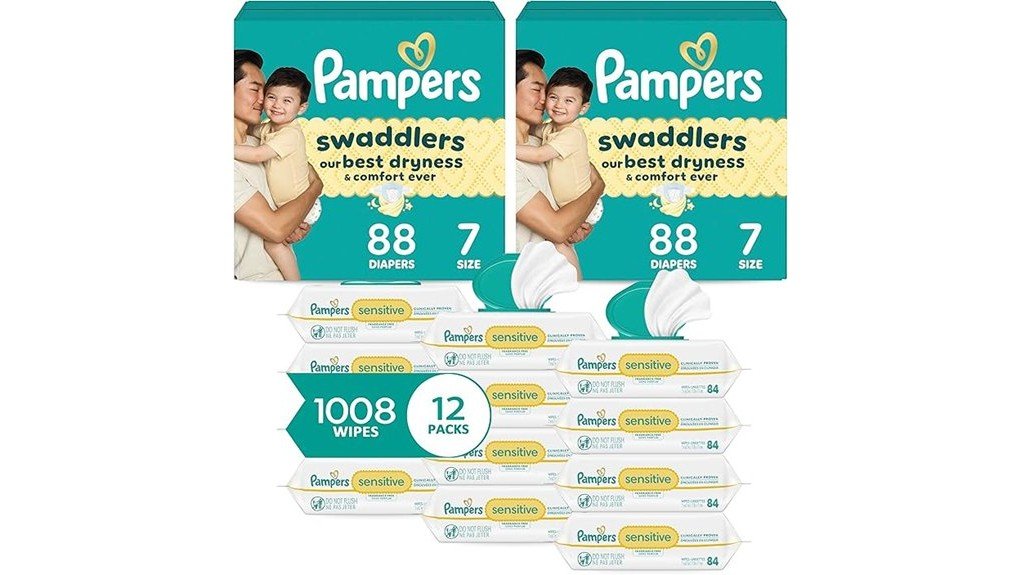 pampers swaddlers size 7