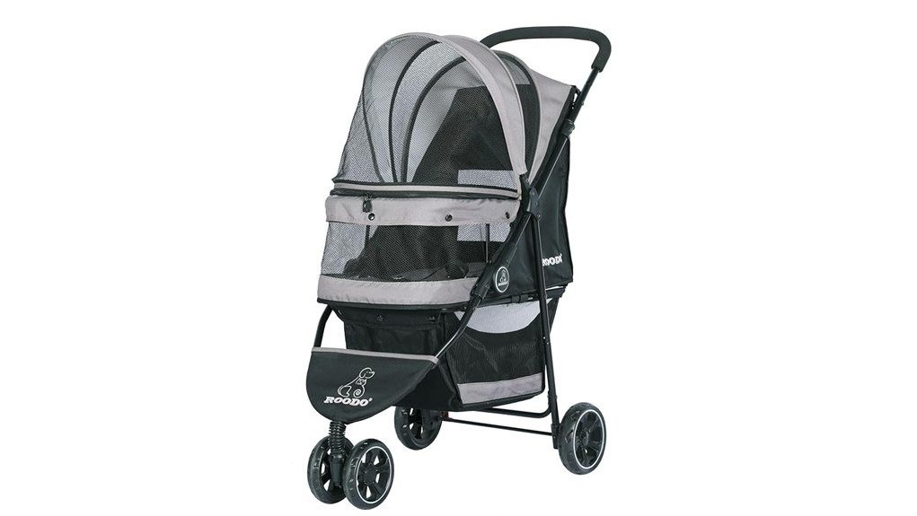 pet friendly three wheel stroller
