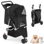 pet stroller with features