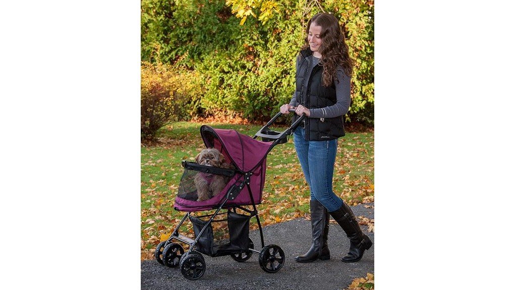 pet stroller without zippers