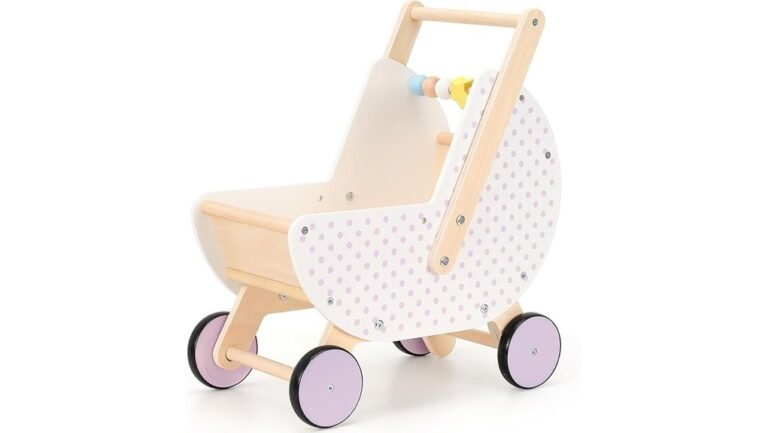 pillowhale wooden baby walker
