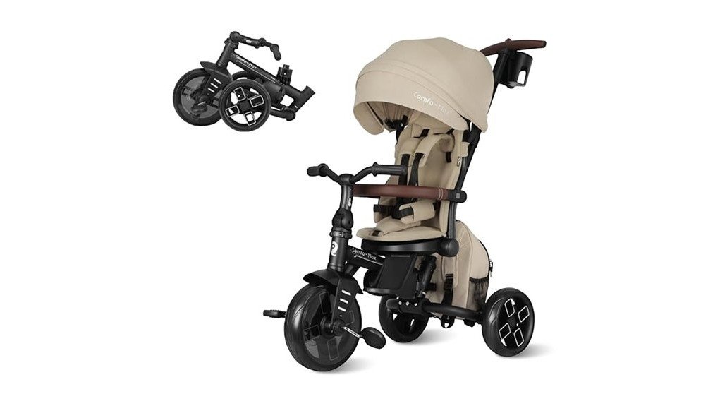 qplay toddler bike stroller