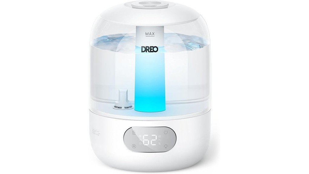 quiet versatile humidifier comfort