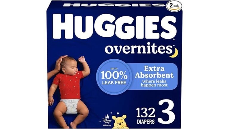 reliable overnight diaper protection