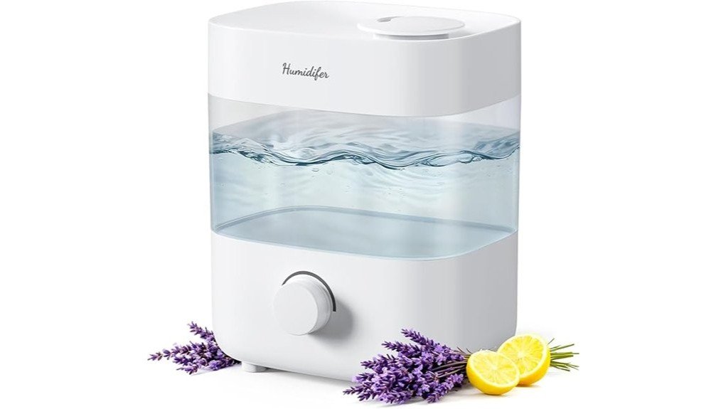 silent effective bedroom humidifiers