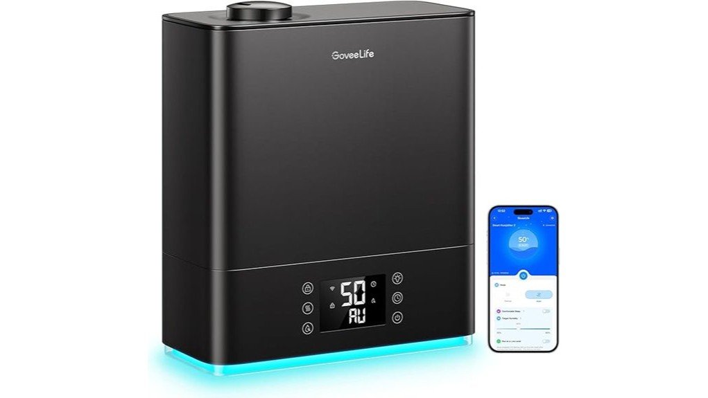 smart humidifier with features