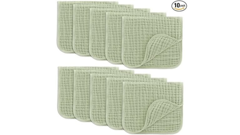 soft and absorbent burp cloths