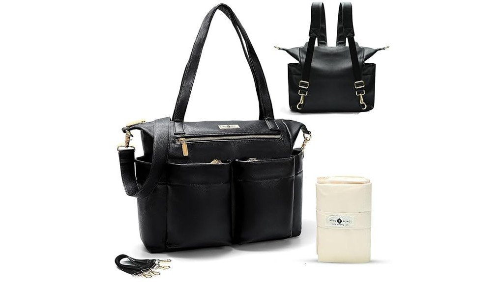 stylish and functional diaper bag