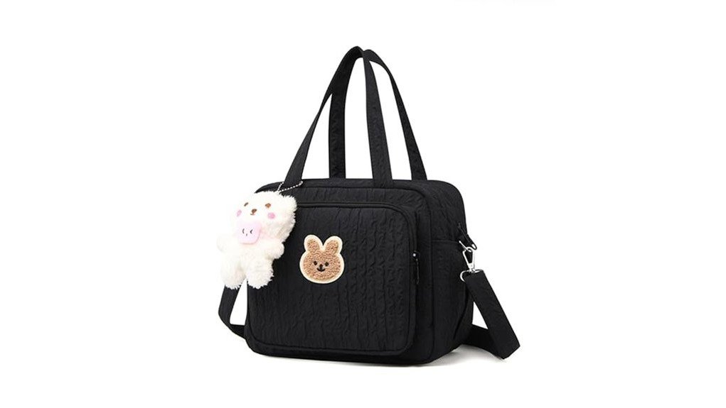stylish and functional diaper bag