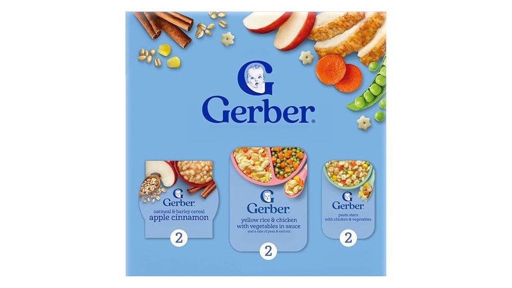 toddler friendly gerber food options