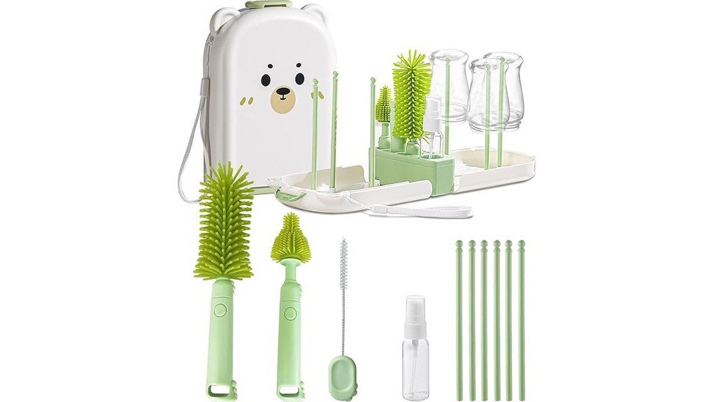 travel friendly bottle cleaning kit