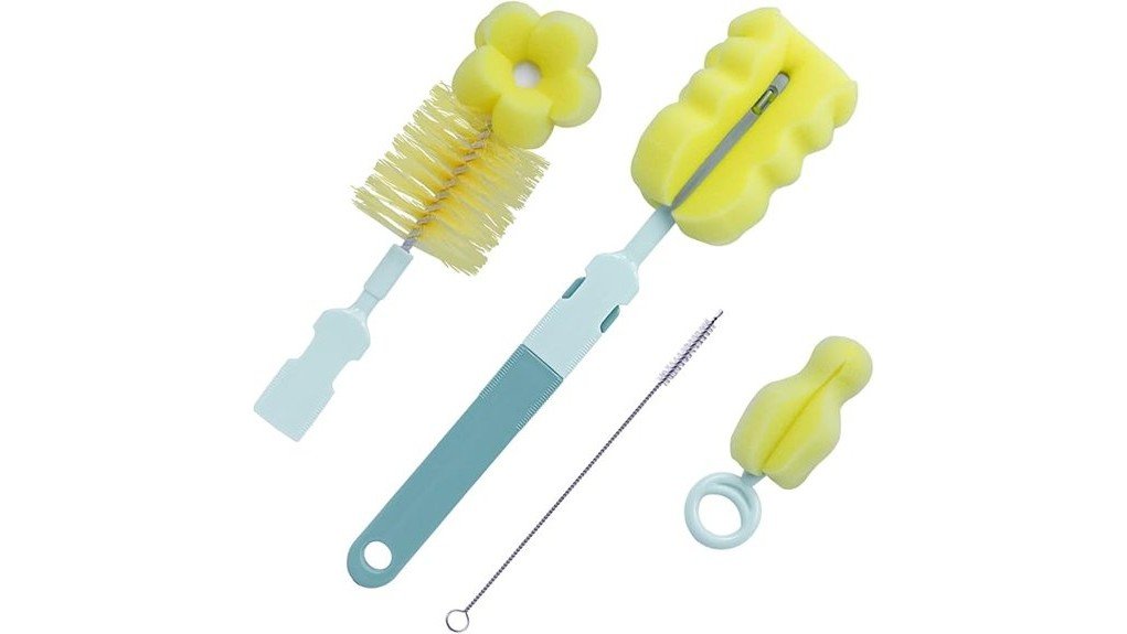 versatile baby bottle cleaning