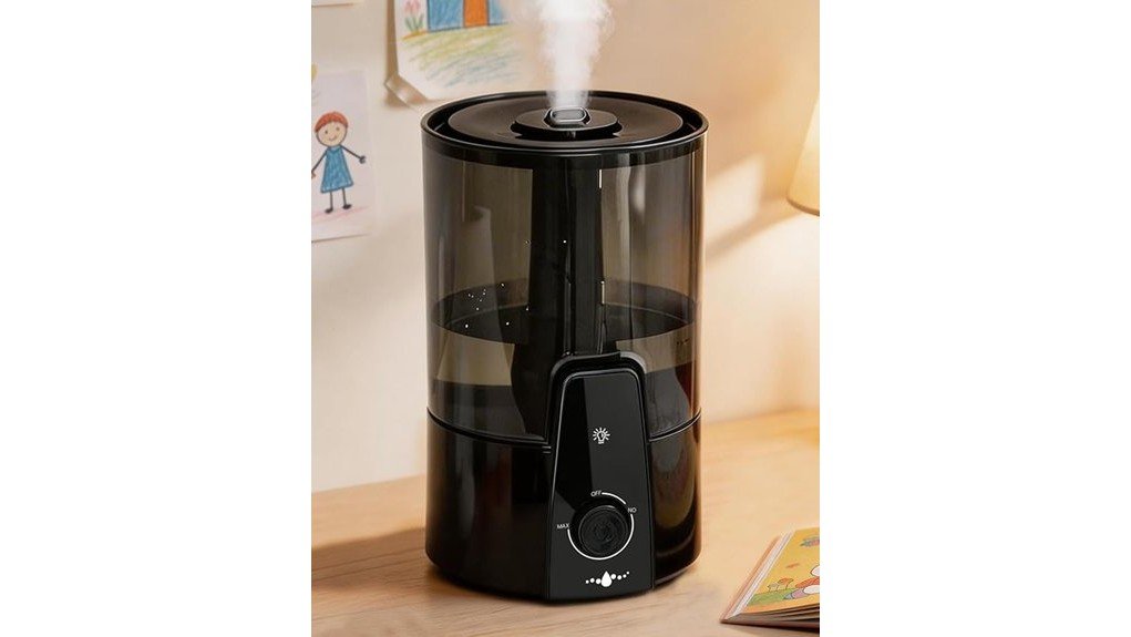 versatile bedroom humidifier review