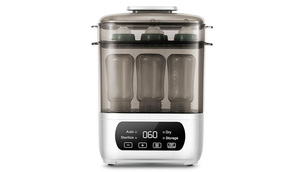 versatile bottle steaming solution