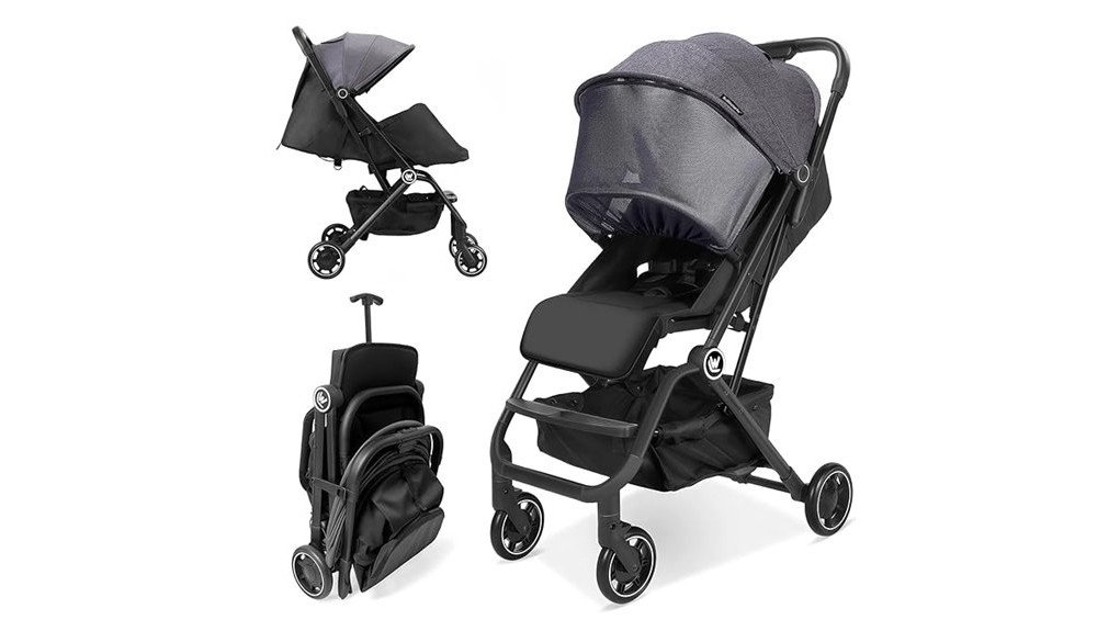 versatile compact baby stroller