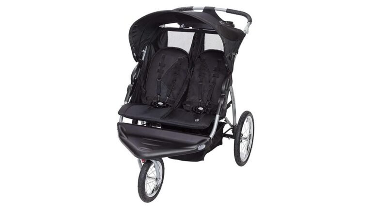 versatile double jogging stroller