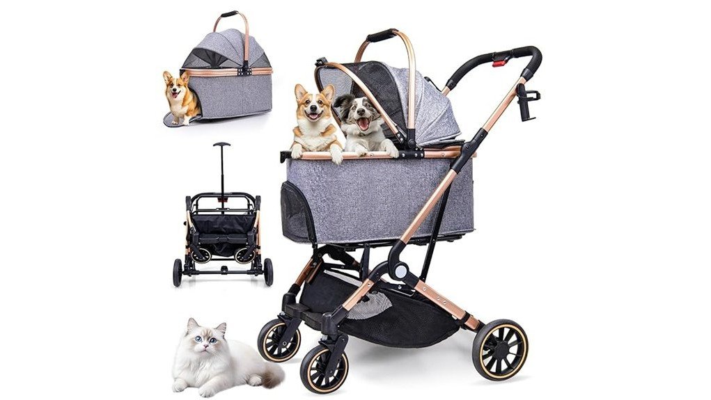 versatile durable dog stroller
