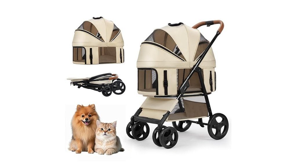 versatile pet stroller option