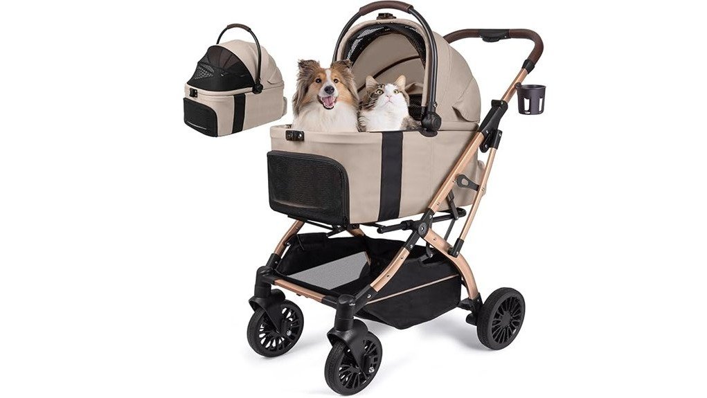versatile small dog stroller