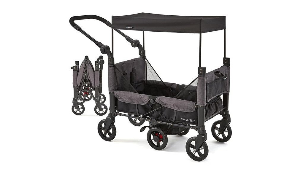 versatile stroller wagon review