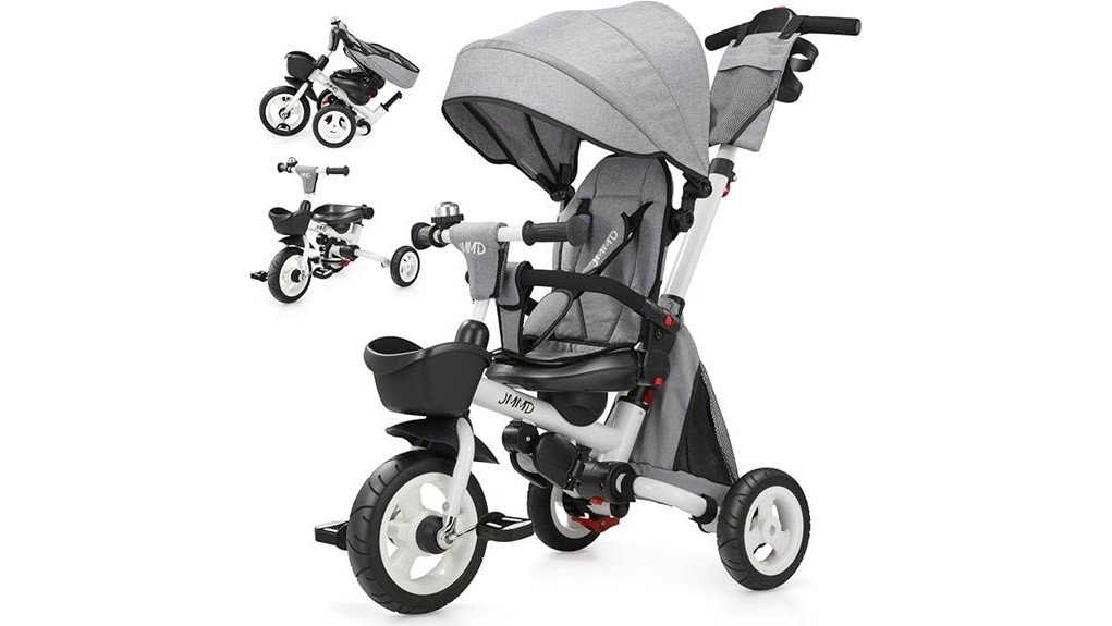 versatile tricycle stroller review