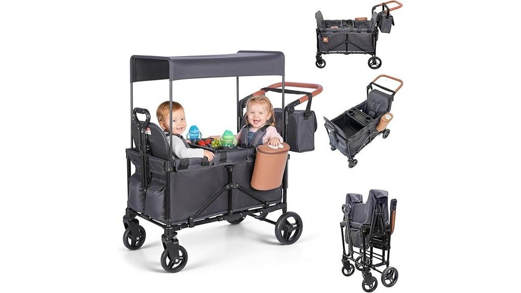 versatile wagon stroller review