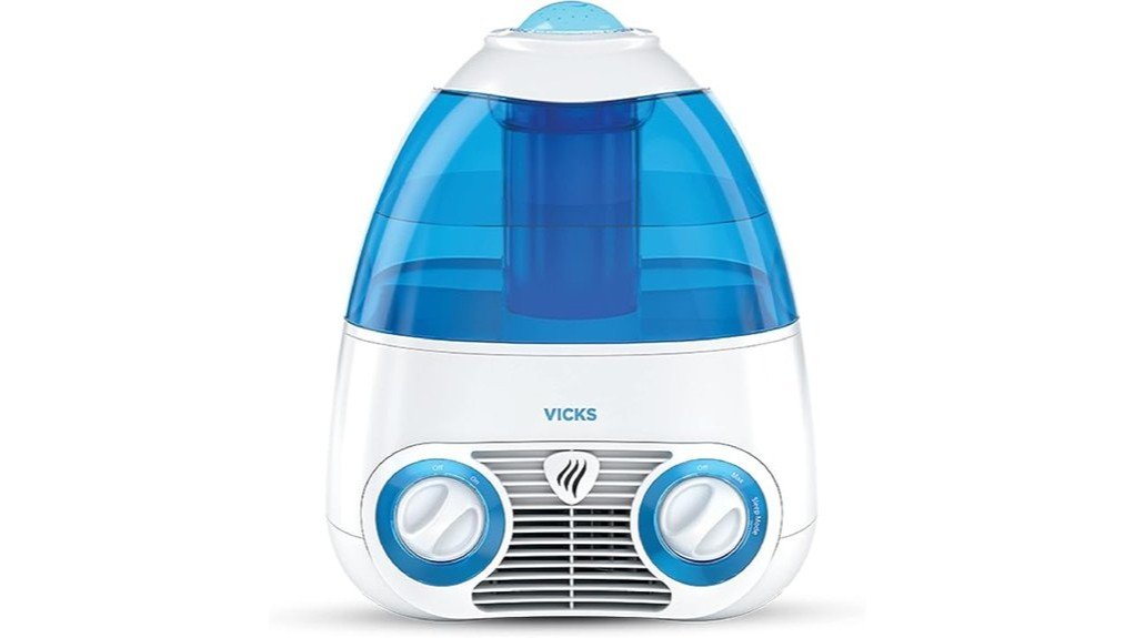 vicks humidifier night projection
